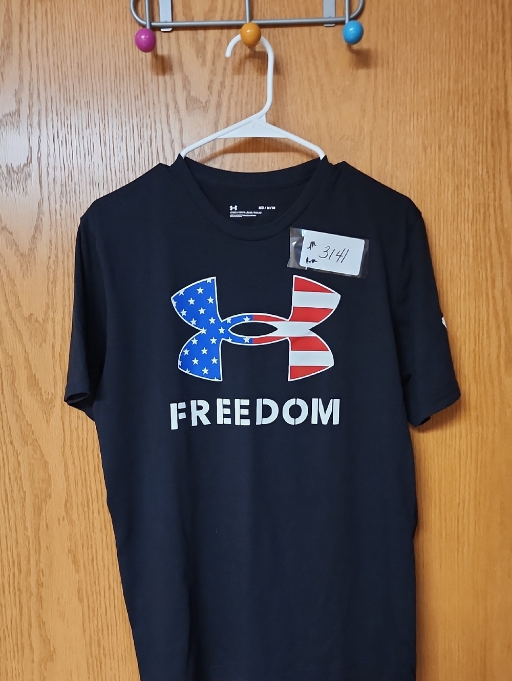 Under Armour Freedom Graphic Tee  mens M number 3141